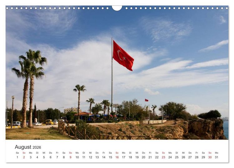 Produktbild: T&uuml;rkei-Impressionen (Wandkalender 2026 DIN A3 quer), CALVENDO Monatskalender