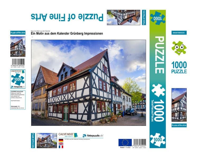 Produktbild: CALVENDO Puzzle Ein Motiv aus dem Kalender Gr&uuml;nberg Impressionen | 1000 Teile Lege-Gr&ouml;&szlig;e 64x48cm Foto-Puzzle f&uuml;r gl&uuml;ckliche Stunden