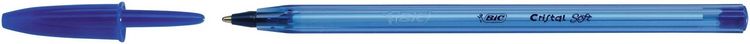 Produktbild: BIC Kugelschreiber Cristal Soft 0.45mm blau, 4er Set
