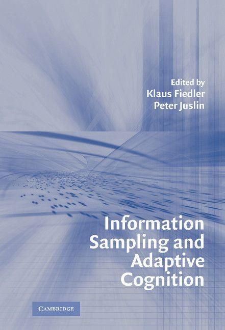 Produktbild: Information Sampling and Adaptive Cognition