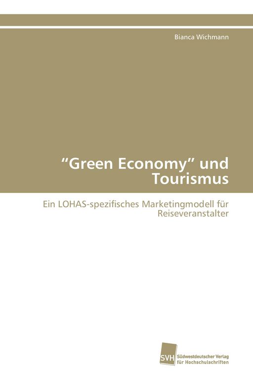 Produktbild: "Green Economy" und Tourismus