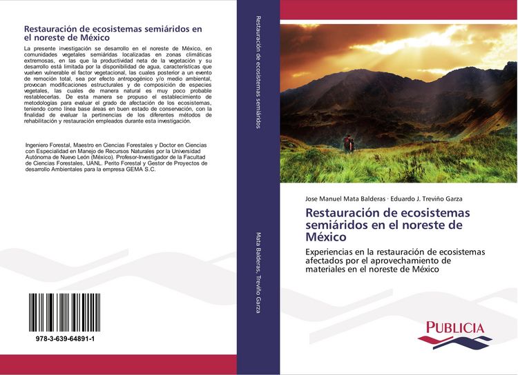 Produktbild: Restauraci&oacute;n de ecosistemas semi&aacute;ridos en el noreste de M&eacute;xico