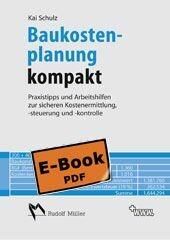 Produktbild: Baukostenplanung kompakt - E-Book (PDF)