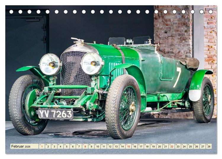 Produktbild: Nationales Auto Museum, The Loh Collection (Tischkalender 2026 DIN A5 quer), CALVENDO Monatskalender