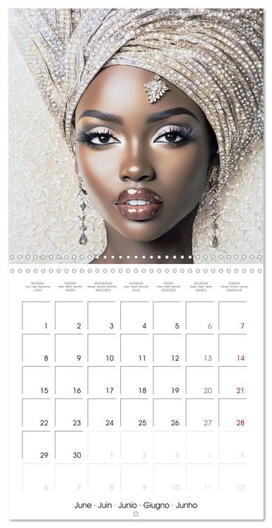 Produktbild: African Touch (Wall Calendar 2026 12 &times; 12 Inch) CALVENDO 12 Month Wall Calendar