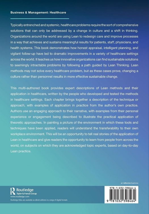 Produktbild: International Examples of Lean in Healthcare