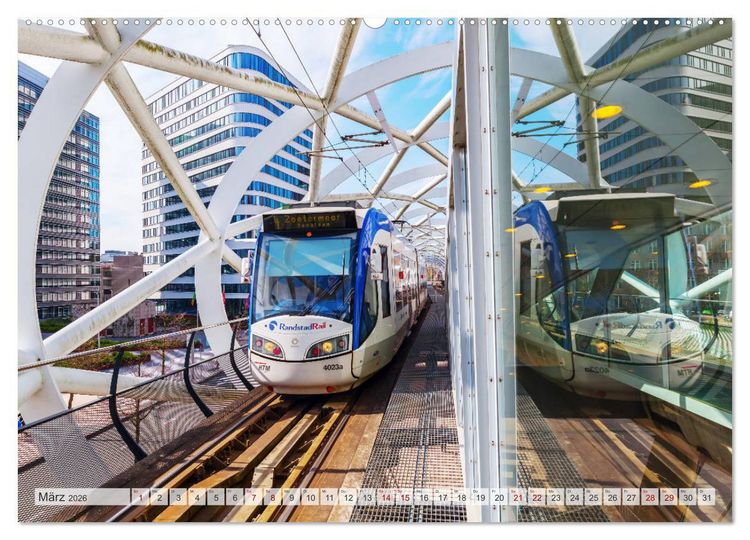 Produktbild: U-Bahn - Szenen an U-Bahnstationen in Europa und New York (Wandkalender 2026 DIN A2 quer), CALVENDO Monatskalender