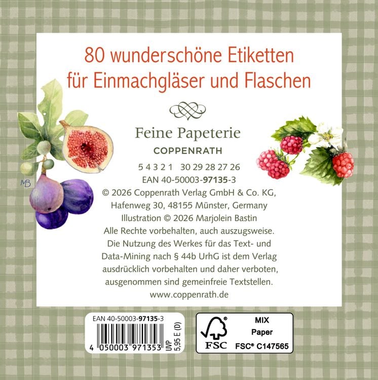 Produktbild: Etikettenb&uuml;chlein &ndash; Cottage Garden - Marjolein Bastin