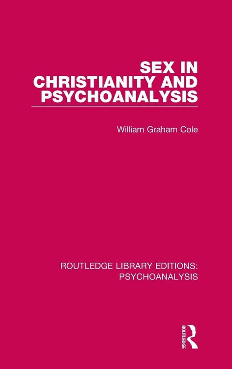 Produktbild: Sex in Christianity and Psychoanalysis