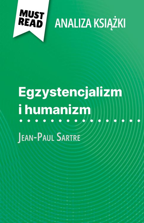 Produktbild: Egzystencjalizm i humanizm ksiazka Jean-Paul Sartre (Analiza ksiazki)