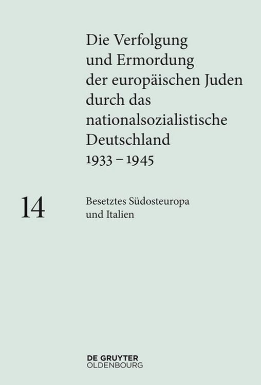 Produktbild: Besetztes S&uuml;dosteuropa und Italien