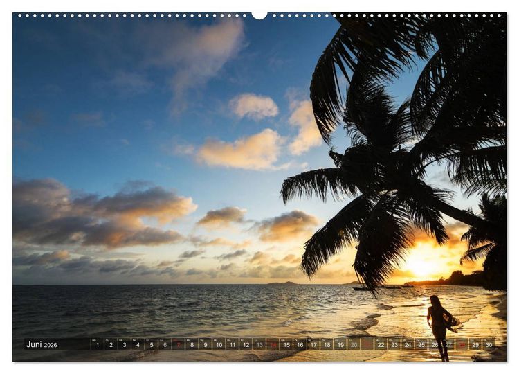 Produktbild: Seychellen - Das letzte Paradies auf Erden (Wandkalender 2026 DIN A2 quer), CALVENDO Monatskalender