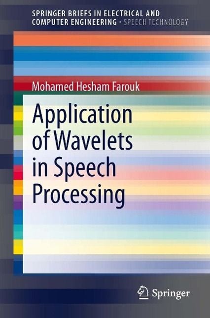 Produktbild: Application of Wavelets in Speech Processing