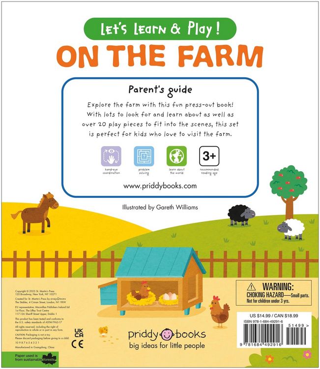 Produktbild: Let's Learn & Play!: On the Farm