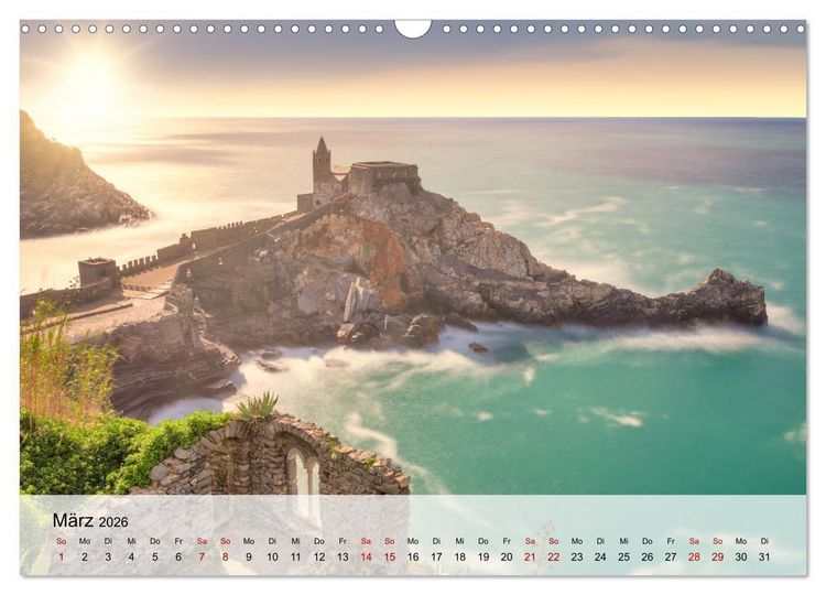 Produktbild: Wundersch&ouml;ne Meereslandschaften (Wandkalender 2026 DIN A3 quer), CALVENDO Monatskalender