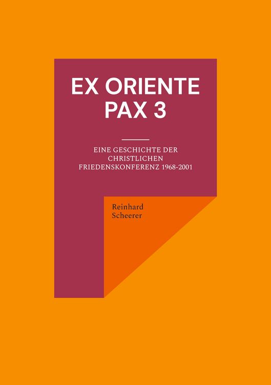 Produktbild: Ex oriente pax 3