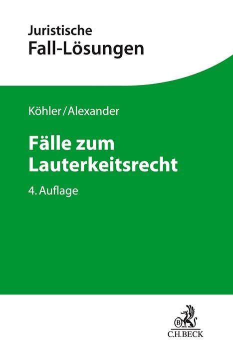 Produktbild: F&auml;lle zum Lauterkeitsrecht