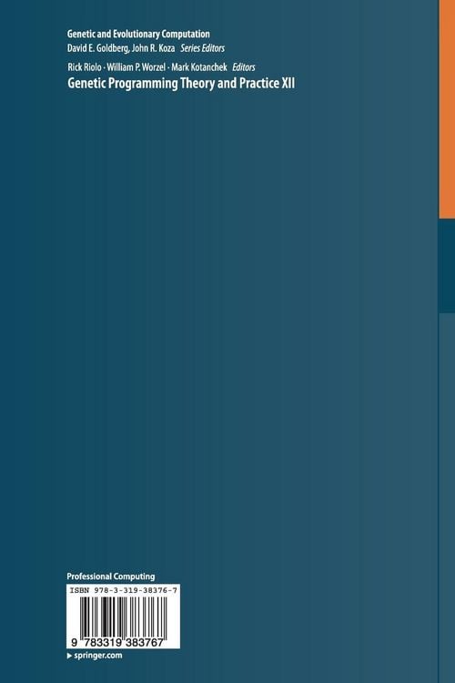 Produktbild: Genetic Programming Theory and Practice XII