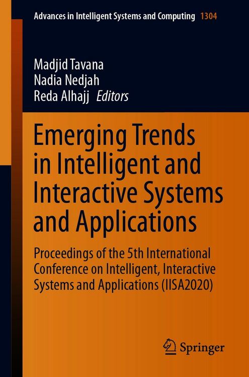 Produktbild: Emerging Trends in Intelligent and Interactive Systems and Applications