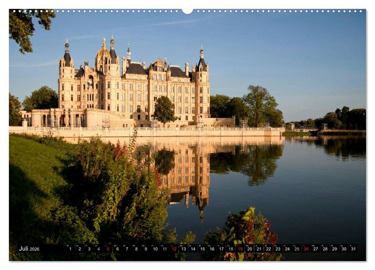 Produktbild: Deutschlands Hauptst&auml;dte (Wandkalender 2026 DIN A2 quer), CALVENDO Monatskalender