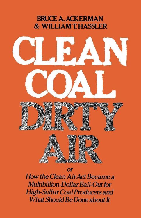 Produktbild: Clean Coal/Dirty Air