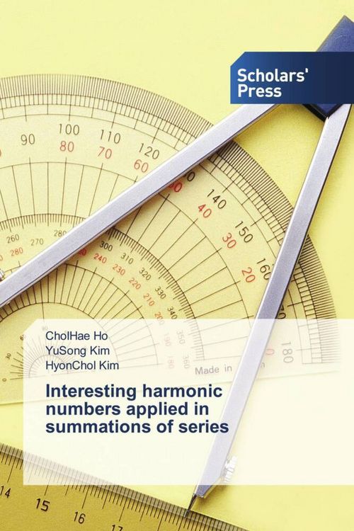 Produktbild: Interesting harmonic numbers applied in summations of series