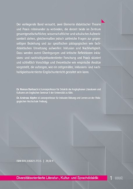 Produktbild: Inklusion und Nachhaltigkeit
