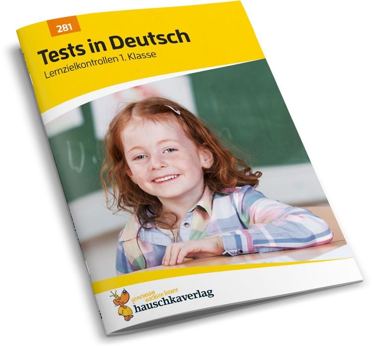Produktbild: &Uuml;bungsheft mit Tests in Deutsch 1. Klasse