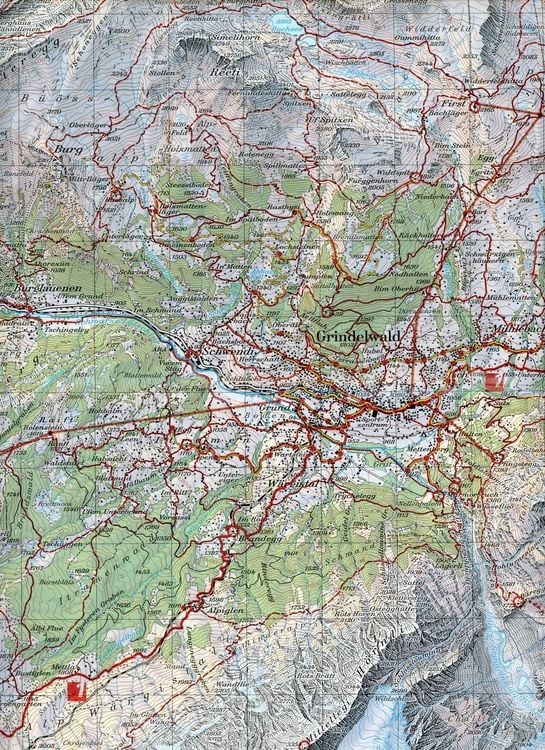 Produktbild: 3323T Jungfrau Region Wanderkarte