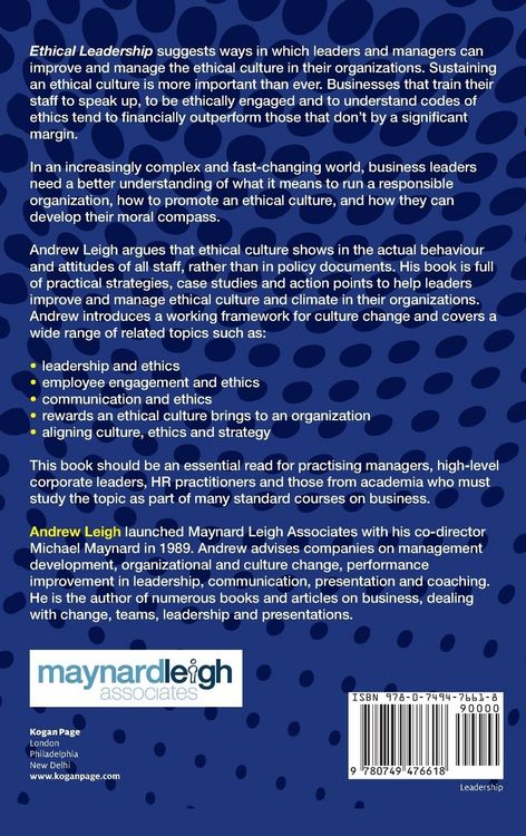 Produktbild: Ethical Leadership