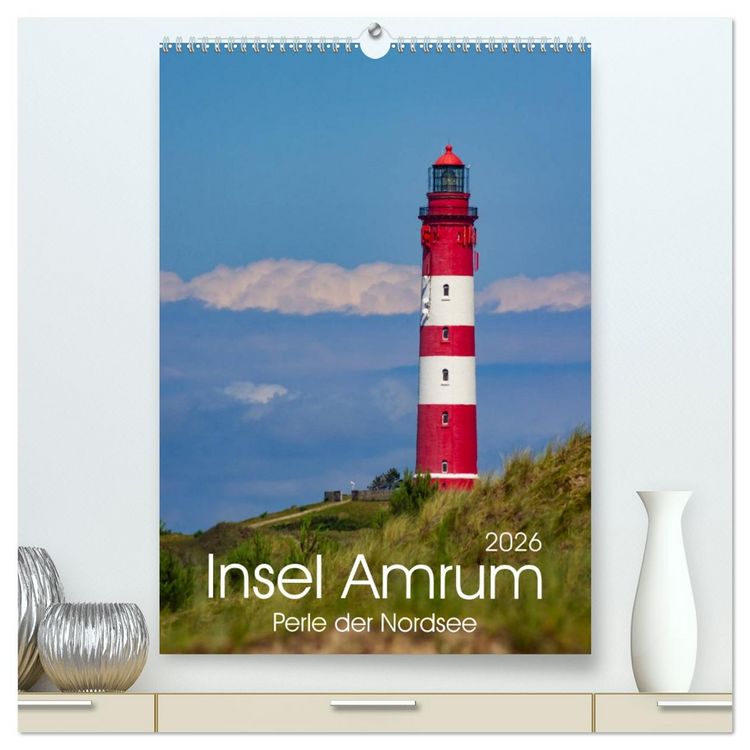 Produktbild: Insel Amrum (hochwertiger Premium Wandkalender 2026 DIN A2 hoch), Kunstdruck in Hochglanz