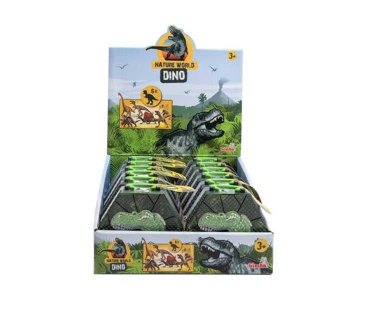 Produktbild: Dinosaurier in Box, 6 St&uuml;ck