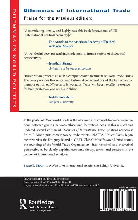 Produktbild: Dilemmas Of International Trade