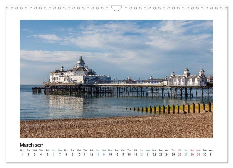 Produktbild: The Beauty of Southern England (Wall Calendar 2027 DIN A3 landscape), CALVENDO 12 Month Wall Calendar