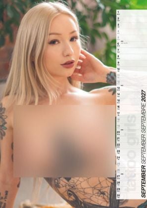 Produktbild: Tattoo Girls Kalender 2027