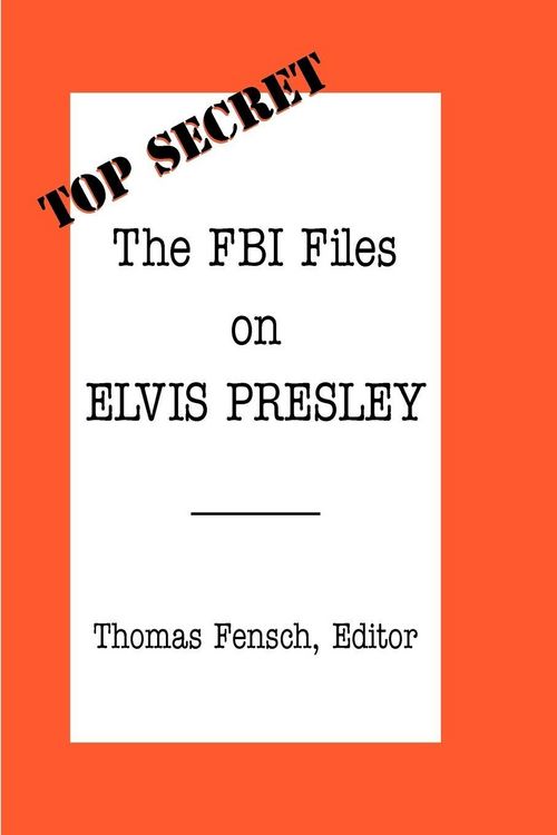 Produktbild: The FBI Files on Elvis Presley