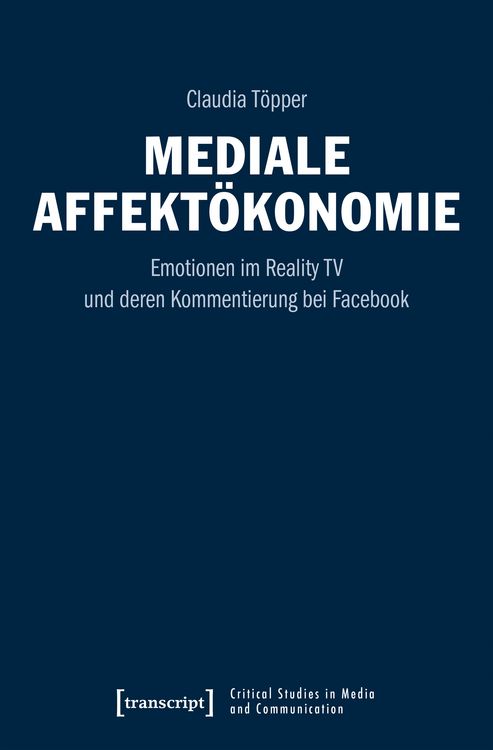 Produktbild: Mediale Affekt&ouml;konomie