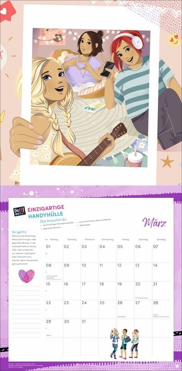 Produktbild: Die drei !!! Broschurkalender 2027