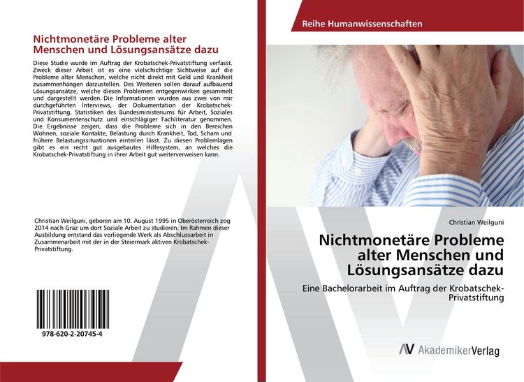 Produktbild: Nichtmonet&auml;re Probleme alter Menschen und L&ouml;sungsans&auml;tze dazu
