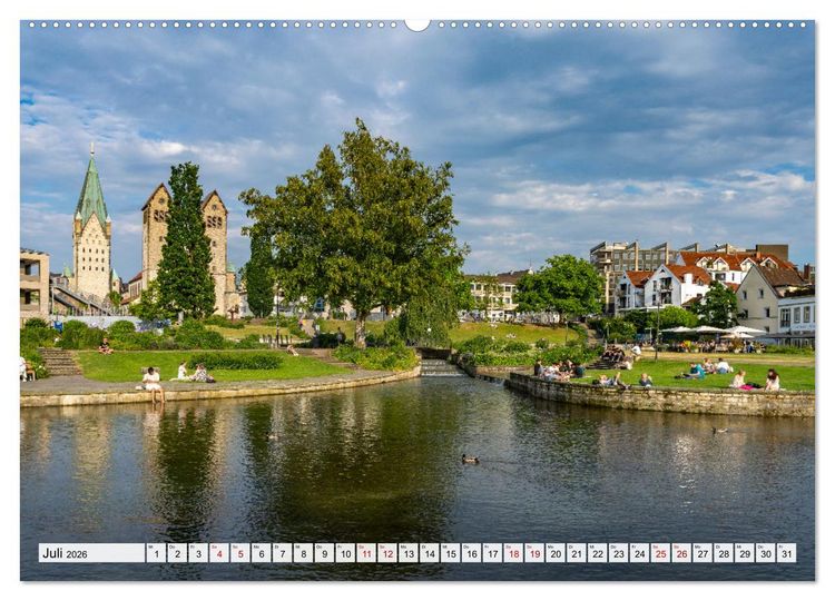 Produktbild: Ostwestfalen - Paderborn (hochwertiger Premium Wandkalender 2026 DIN A2 quer), Kunstdruck in Hochglanz