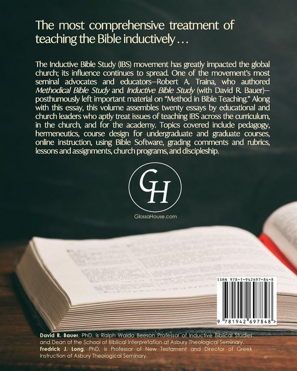 Produktbild: Method in Teaching Inductive Bible Study-A Practitioner's Handbook