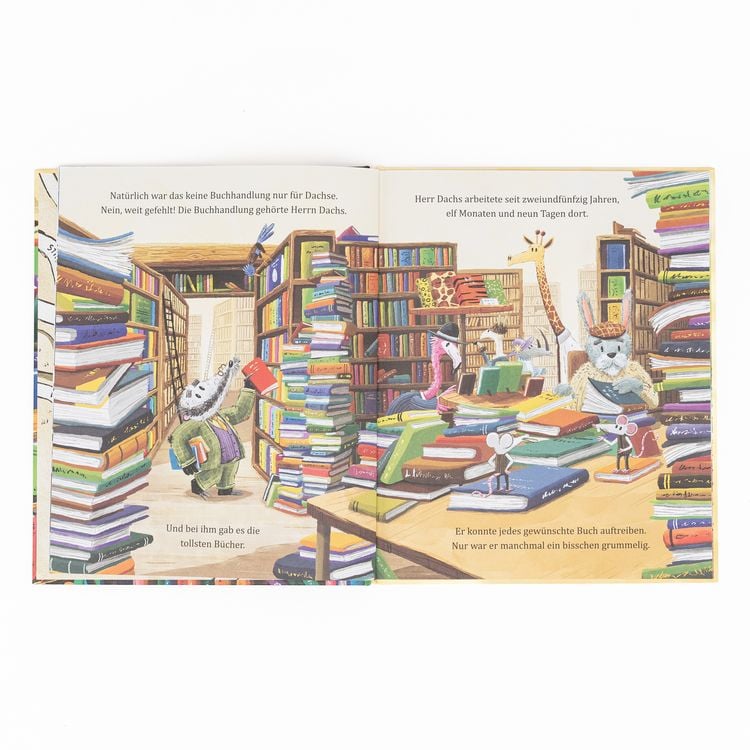 Produktbild: Herr Dachs und seine erstaunliche Buchhandlung