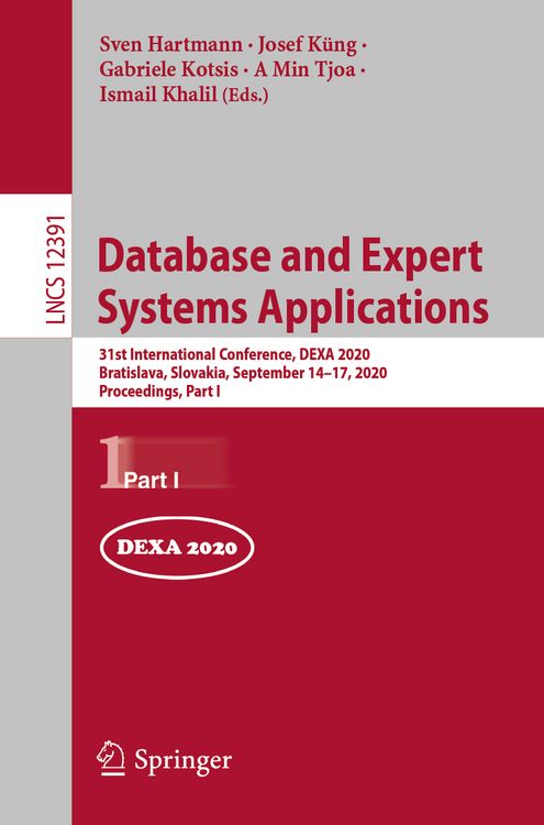 Produktbild: Database and Expert Systems Applications