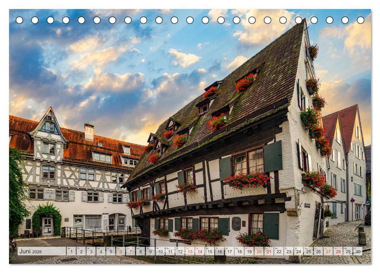 Produktbild: Ulm Impressionen (Tischkalender 2026 DIN A5 quer), CALVENDO Monatskalender
