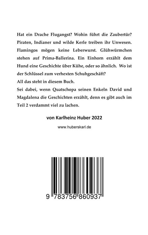 Produktbild: Quatsch-Opas unglaubliche Geschichten