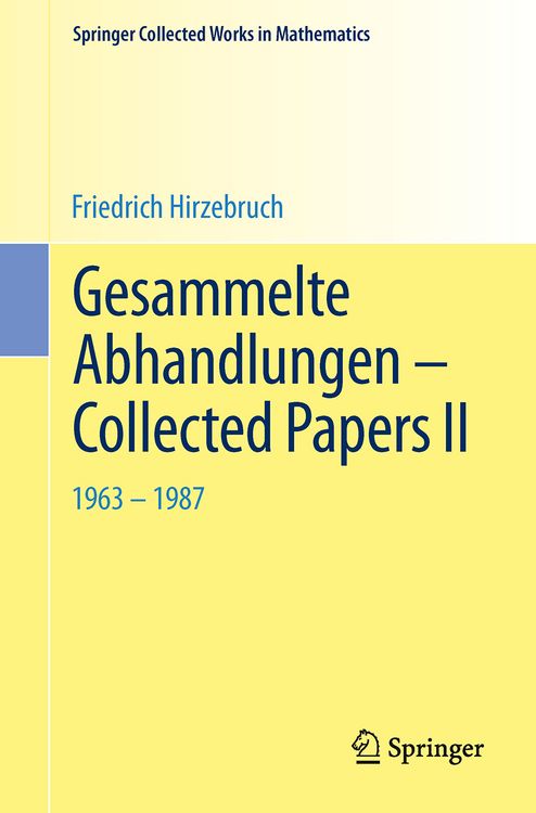 Produktbild: Gesammelte Abhandlungen - Collected Papers II