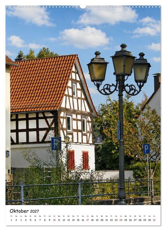 Produktbild: Eschborn - Impressionen (Wandkalender 2027 DIN A2 hoch), CALVENDO Monatskalender