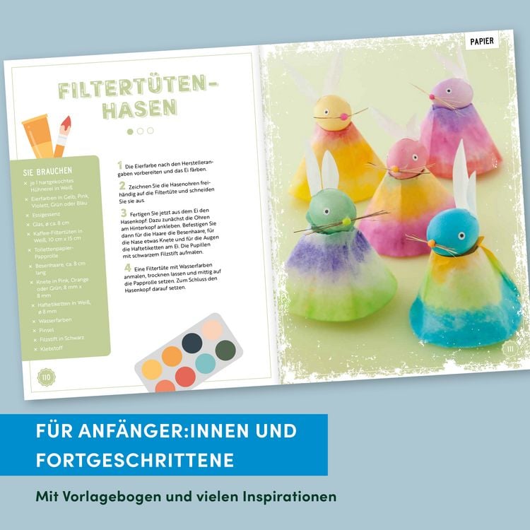 Produktbild: Das Rentner-Bastelbuch. In gro&szlig;er Schrift.