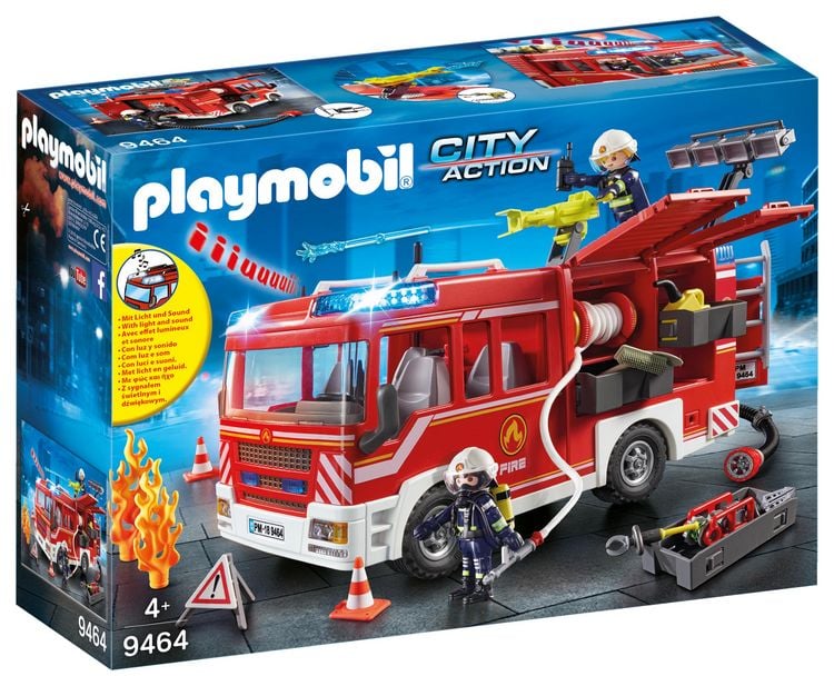 Produktbild: PLAYMOBIL&reg; 9464 City Life Feuerwehr-R&uuml;stfahrzeug
