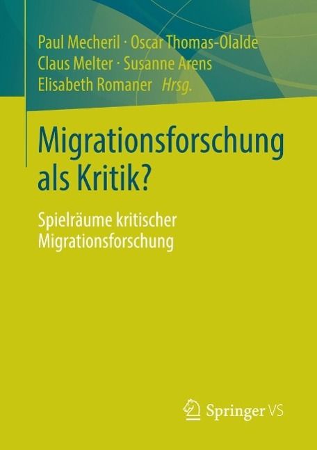 Produktbild: Migrationsforschung als Kritik?